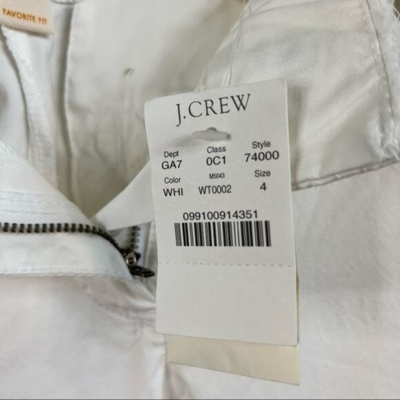 J Crew Favorite Fit Weathered Chino Pants Tousers - Picture 6 of 6